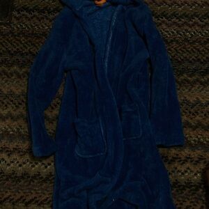 Joe Boxer Blue and Orange Plush Robe